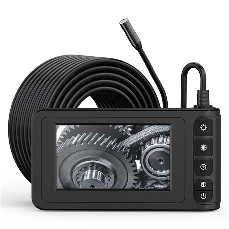 C20 10m Hard Wire 8mm Lens 4.3-inch Screen HD Industrial Endoscope Waterproof Inspection Camera