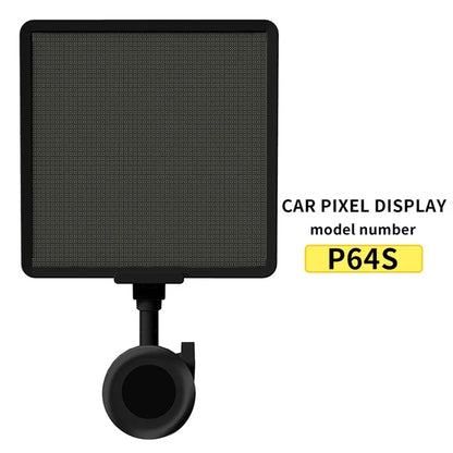 P64S Car Pixel Image Display Screen Bluetooth App Control Car Rear Window DIY Message Board