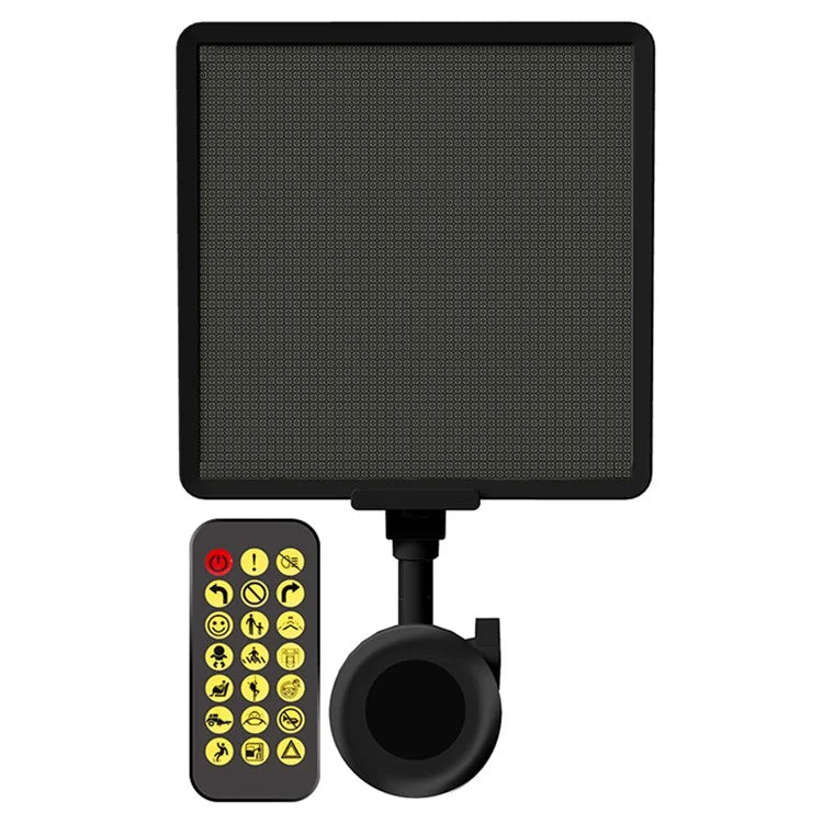 P64SR DIY Pixel LED Car Sign Display Screen Smartphone App Control Bright Sign Board