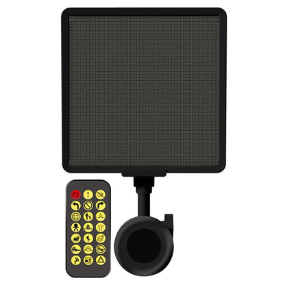 P64SR DIY Pixel LED Car Sign Display Screen Smartphone App Control Bright Sign Board