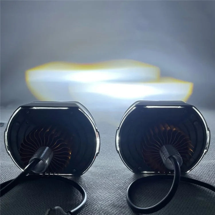 Car Motorcycle Bright LED Spotlight Motorbike Fog Lamp Front Light