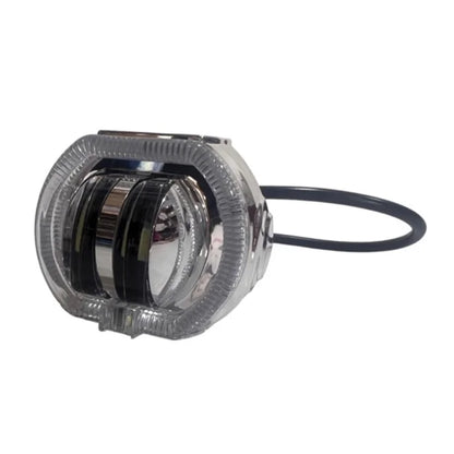 Motorcycle Modified LED Headlight Dual Aperture Motorbike Spotlight