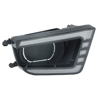 For Toyota Tacoma 2012-2015 1 Pair Car DRL Light Bright White+Yellow LED Turn Signal Fog Lamp