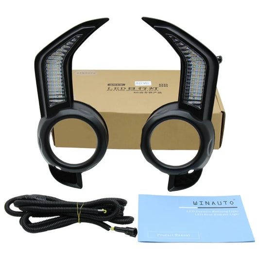 1 Pair For Toyota 4Runner 2014-2020 Car Streamer Bidirectional Function Daytime Dynamic Flash Light
