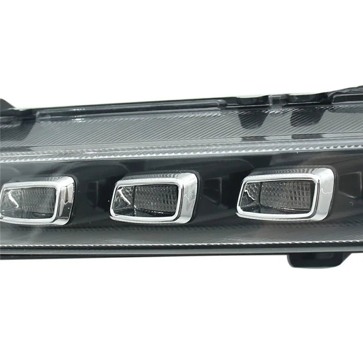 WINAUTO MCL065BMY For Q7 2006-2009 1 Pair LED Daytime Running Light Car Turn Signal Lamp