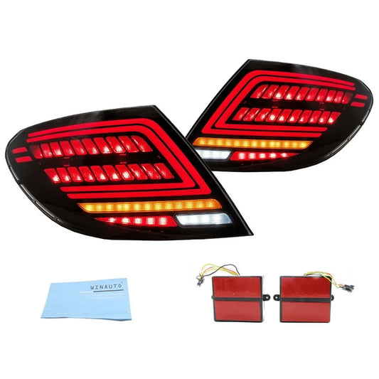 WINAUTO MCT188AS 2PCS LED Taillight Car Tail Lamp for W204 Grade C C180 C200 C260 C300 2007-2014