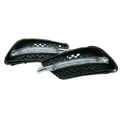 WINAUTO MCL096DCP For C-Class W204 AMG 2008 2009 2010 C200 C260 C300 1 Pair White LED Daytime Running Light