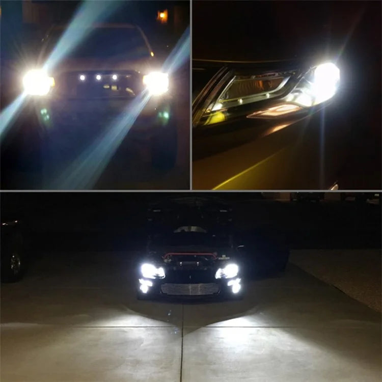 D4S 1 Pair LED Bulb 35W 4500LM Bright Bulb Windless Direct Insertion Interior Car Lights