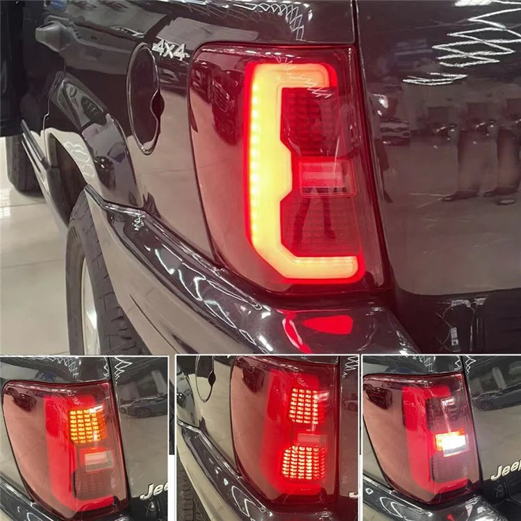 WINAUTO 1 Pair LED Taillight Car Tail Lamp for Jeep Grand Cherokee 1999-2004