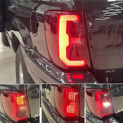 WINAUTO 1 Pair LED Taillight Car Tail Lamp for Jeep Grand Cherokee 1999-2004