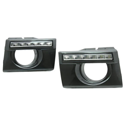WINAUTO 1 Pair IP67 Waterproof LED Daytime Running Lights for Hyundai Tucson 2005-2009