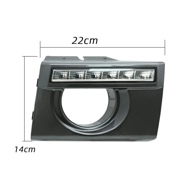 WINAUTO 1 Pair IP67 Waterproof LED Daytime Running Lights for Hyundai Tucson 2005-2009