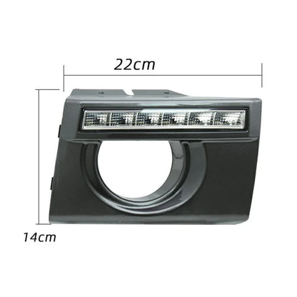 WINAUTO 1 Pair IP67 Waterproof LED Daytime Running Lights for Hyundai Tucson 2005-2009