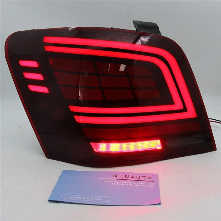 WINAUTO 2Pcs Car LED Taillight for GLK 2007-2015 Multi-function Turn Signal Light