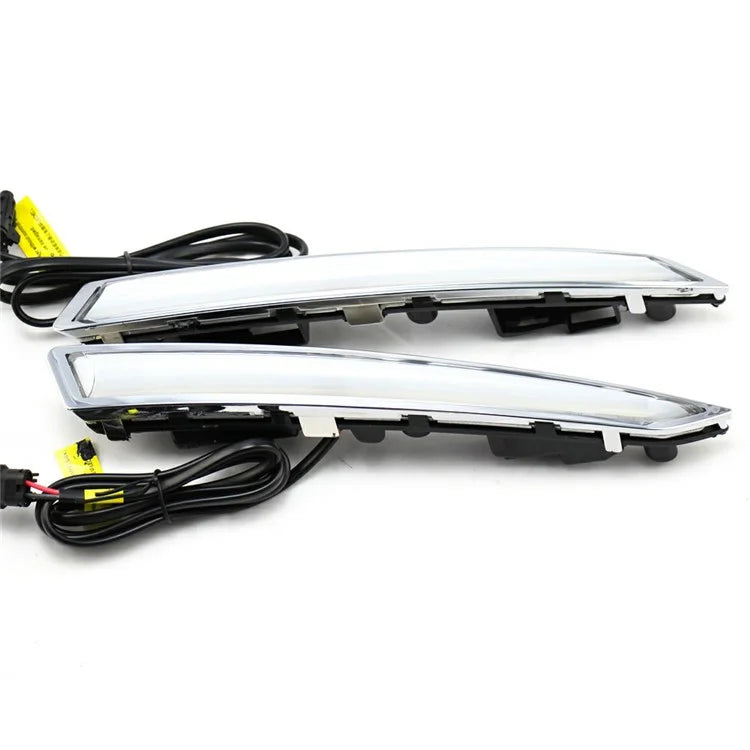 WINAUTO For Ford Kuga / Escape 2013-2015 1 Pair LED DRL Light Waterproof Car Daytime Running Lamp