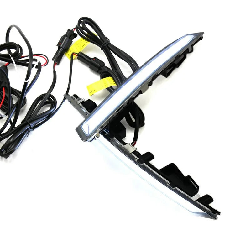 WINAUTO For Ford Kuga / Escape 2013-2015 1 Pair LED DRL Light Waterproof Car Daytime Running Lamp