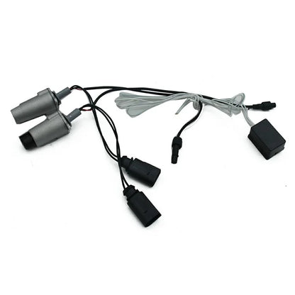 WINAUTO 1 Pair Waterproof LED DRL Light for Q7 2010-2015 Flowing Turn Signal Lamp