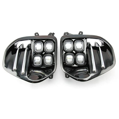 WINAUTO For Kia KX5 / ACE 2015-2017 1 Pair Daytime Running Lamp Waterproof LED Car DRL Light