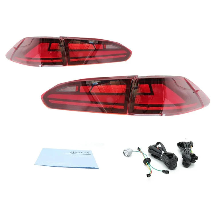 WINAUTO 2Pcs LED Taillight Car Tail Lamp for Toyota Frontlander / Corolla Cross 2022 Turn Signal Light