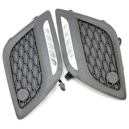WINAUTO For XC60 2009-2013 1 Pair Daytime Running Lamp Super Bright LED Car DRL Light