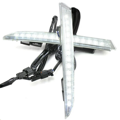 WINAUTO For Ford Kuga / Escape 2013-2015 1 Pair Car DRL Light Waterproof LED Daytime Running Lamp