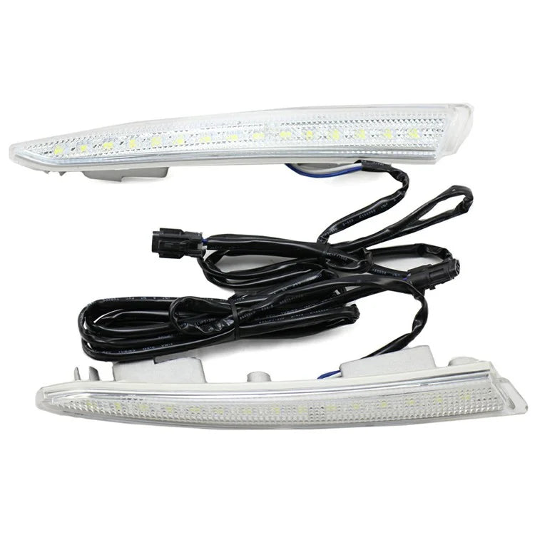WINAUTO For Ford Kuga / Escape 2013-2015 1 Pair Car DRL Light Waterproof LED Daytime Running Lamp