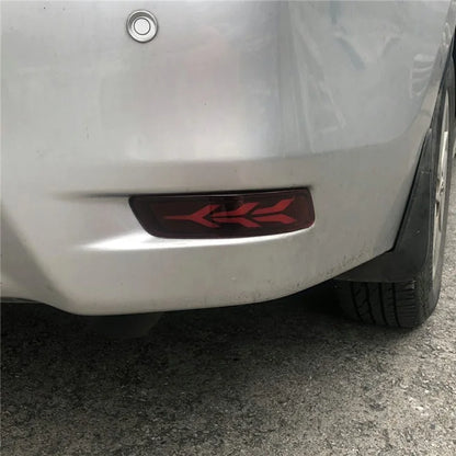 WINAUTO 2Pcs LED Rear Bumper Reflector Lights for Toyota Corolla 2014-2018 Multi-function Brake Light