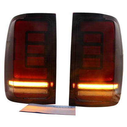 WINAUTO 2Pcs for Amarok 2008-2019 Car LED Tail Lamp Braking Turn Signal Light
