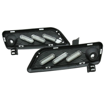 WINAUTO 3 Color Flowing LED Daytime Running Light for X3 F25 2009-2013 Turn Signal Lamp