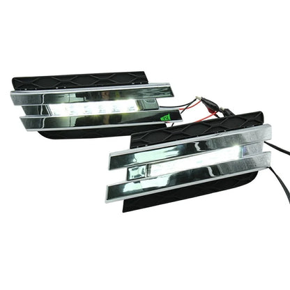WINAUTO For GL450 X164 2006-2009 1 Pair Car Daytime Running Lamp Super Bright LED DRL Light