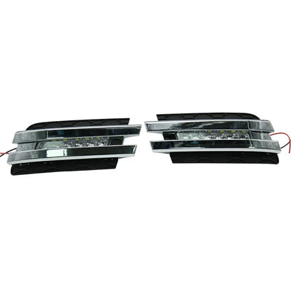 WINAUTO For GL450 X164 2006-2009 1 Pair Car Daytime Running Lamp Super Bright LED DRL Light