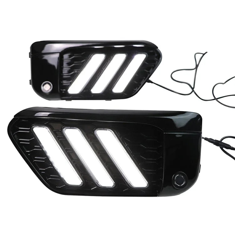 WINAUTO 1 Pair LED Daytime Running Lights for X1 F48 / F49 (2015-2020) Dual Color DRL Lamps