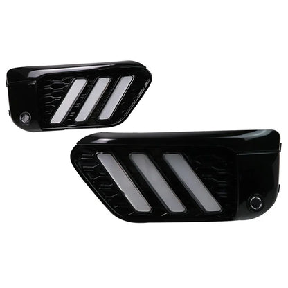 WINAUTO 1 Pair LED Daytime Running Lights for X1 F48 / F49 (2015-2020) Dual Color DRL Lamps