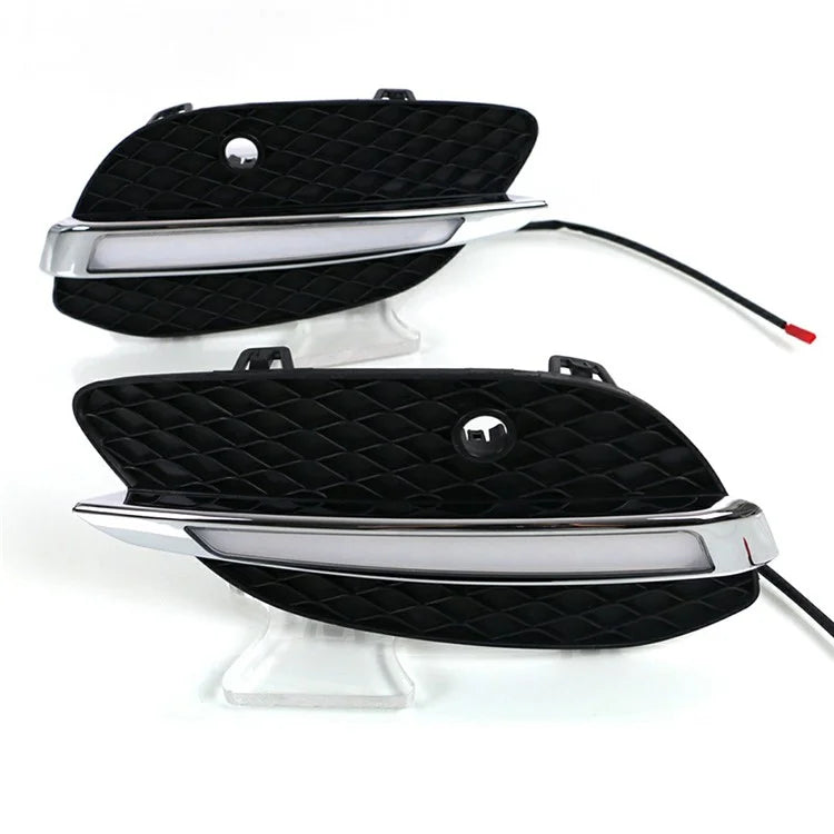 WINAUTO 1 Pair DRL Lights for GLC Grade X205 2015-2016 Car Daytime Running Lamps