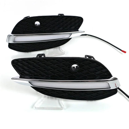 WINAUTO 1 Pair DRL Lights for GLC Grade X205 2015-2016 Car Daytime Running Lamps
