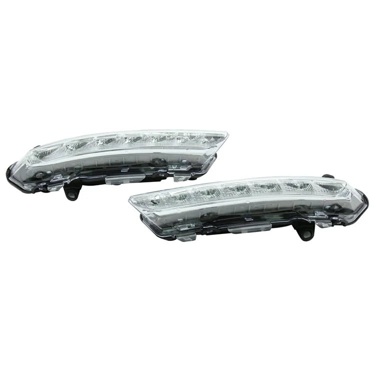 WINAUTO For C-Class W204 AMG 2008-2010 1 Pair Car Super Bright DRL Light LED Daytime Running Lamp
