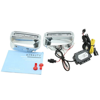 WINAUTO 1 Pair DRL Lamps for MINI 2012-2013 Car LED Daytime Running Lights (Dual Lighting Colors)