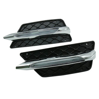 WINAUTO 1 Pair LED Daytime Running Lamps for C-Class W204 (2011-2013) Driving Lights
