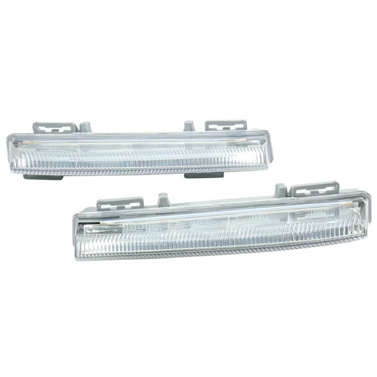 WINAUTO 1 Pair LED Daytime Running Lamps for C-Class W204 (2011-2013) Driving Lights