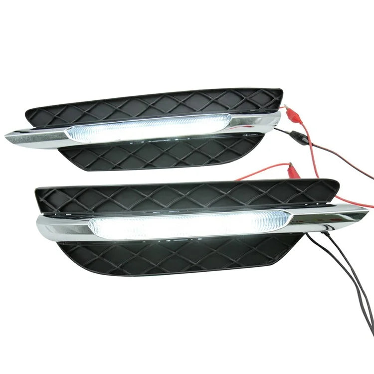 WINAUTO 1 Pair LED Daytime Running Lights for C-Class W204 2011-2012