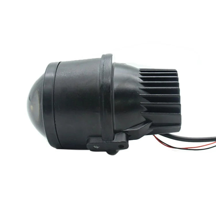 WINAUTO 1 Pair 2.5-inch Car LED Fog Light High Low Beam Lamp for Snowy Rainy Day