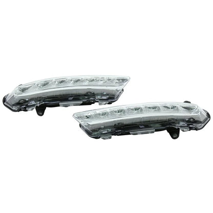 WINAUTO For C-Class W204 AMG 2008-2010 1 Pair Car DRL Light LED Daytime Running Lamp