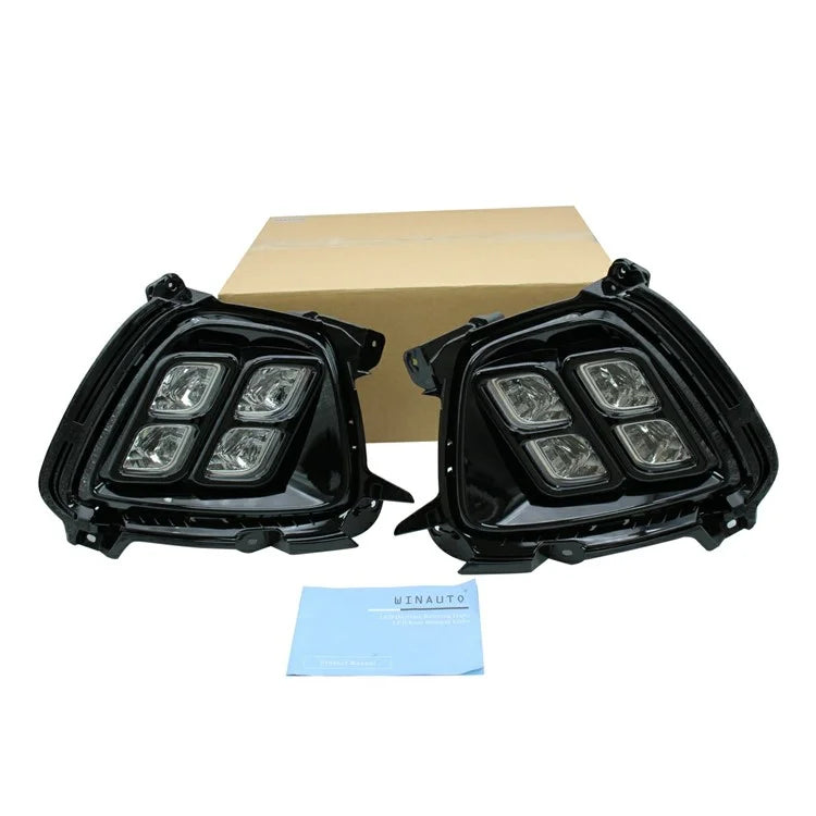 WINAUTO For Kia Sorento 2015-2016 Korean Version 1 Pair Car DRL Light Bright LED Daytime Running Lamp
