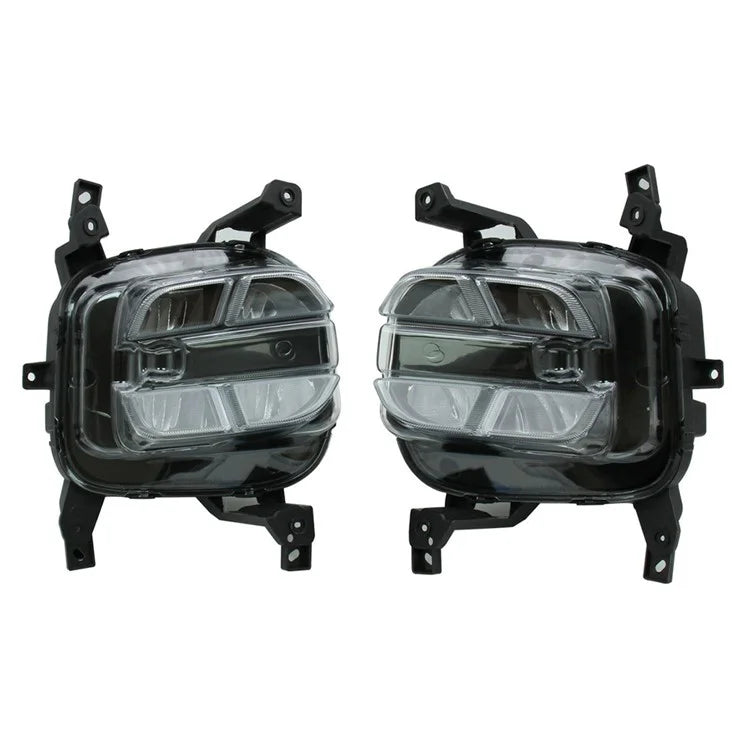 WINAUTO For Kia KX5  /  ACE 2018-2019 1 Pair Waterproof Daytime Running Lamp LED Car DRL Light