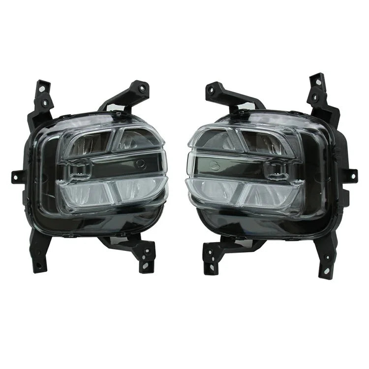 WINAUTO For Kia KX5  /  ACE 2018-2019 1 Pair Waterproof Daytime Running Lamp LED Car DRL Light