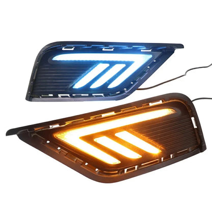 WINAUTO 1 Pair for Tharu 2019 Car LED Daytime Running Lights with 3 Lighting Colors