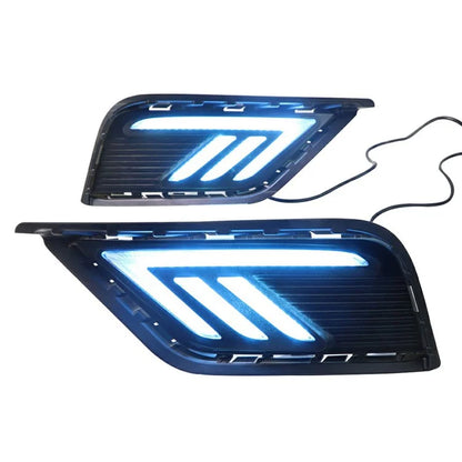 WINAUTO 1 Pair for Tharu 2019 Car LED Daytime Running Lights with 3 Lighting Colors