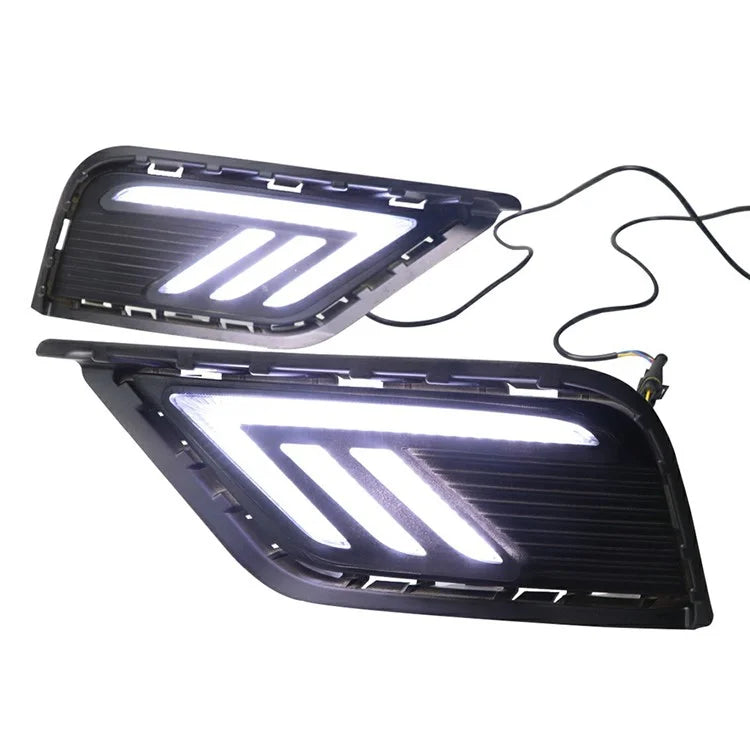 WINAUTO 1 Pair for Tharu 2019 Car LED Daytime Running Lights with 3 Lighting Colors