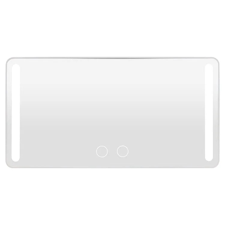 USB Powered Car Sun Visor LED Vanity Mirror Touch Control Makeup Mirror for Truck SUV
