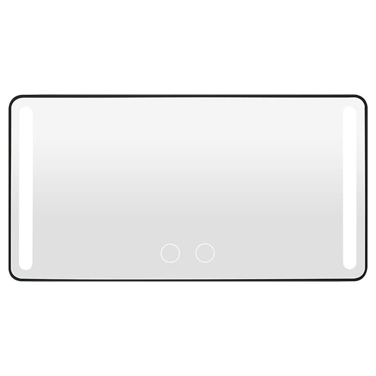 USB Powered Car Sun Visor LED Vanity Mirror Touch Control Makeup Mirror for Truck SUV